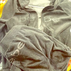 Bebe sweat suit